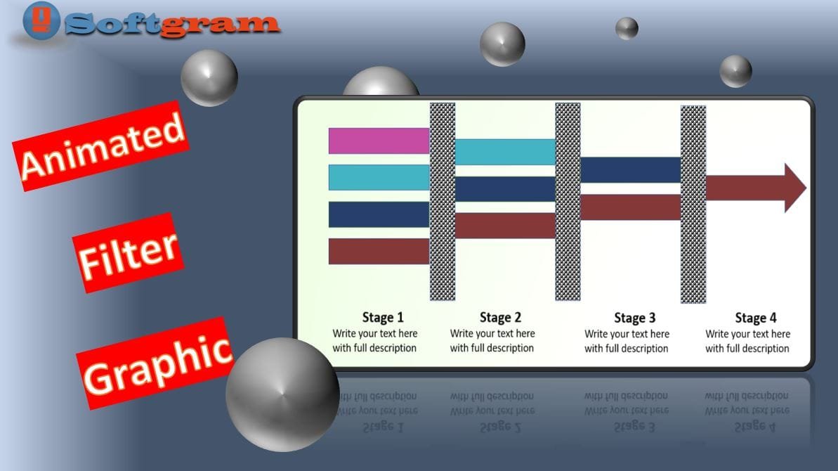 Animated Filter Graphic PowerPoint