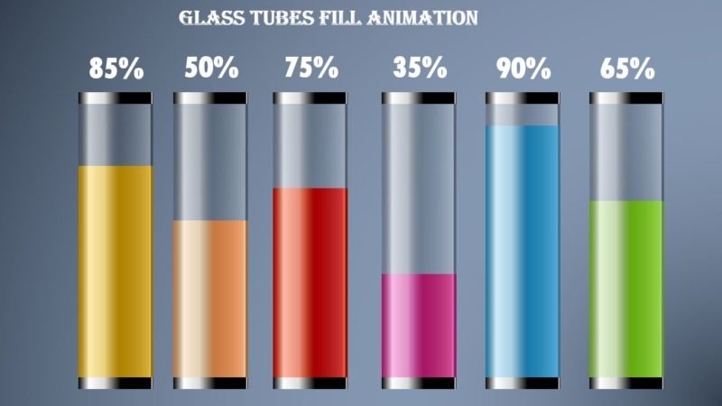 Create Glass Fill Animation Using Morph Transition